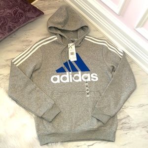 Adidas Pullover Hoodie, Unisex, Men’s Small